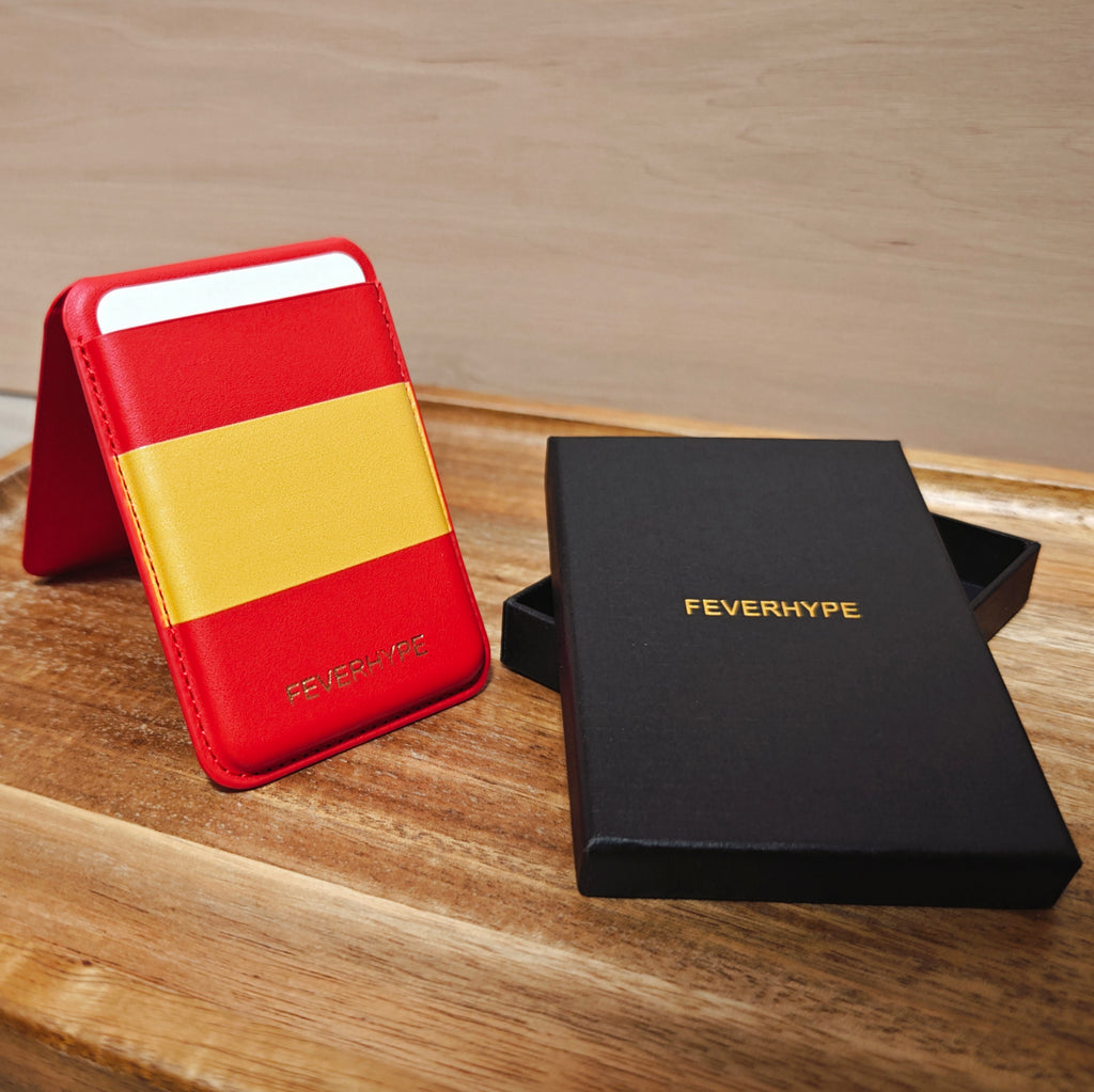 🇪🇸 The "La Roja" Matador — Limited Leather MagSafe Wallet