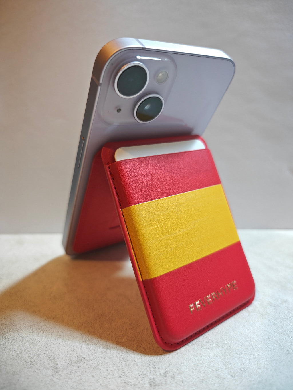 🇪🇸 The "La Roja" Matador — Limited Leather MagSafe Wallet
